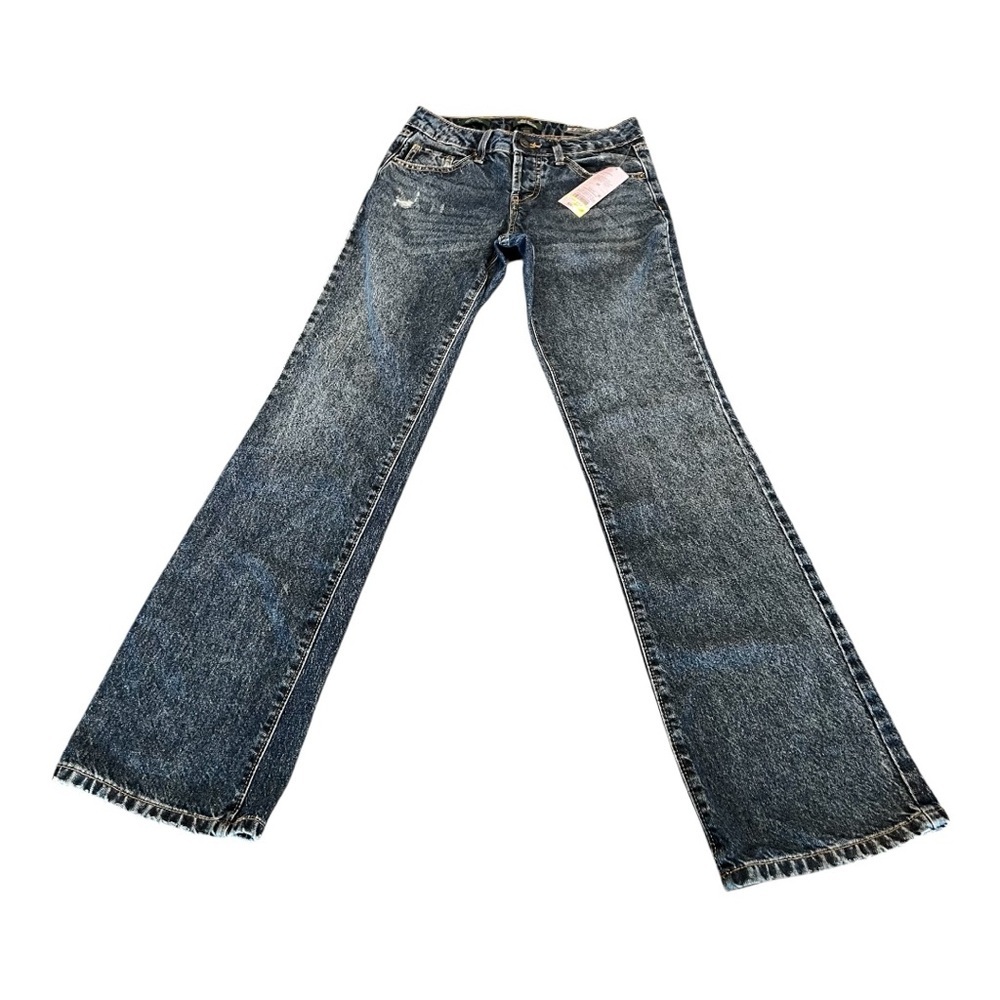 NWT Wild Fable Women's Low-Rise Bootcut Medium Wash Jean Size 00 - Picture 5 of 13